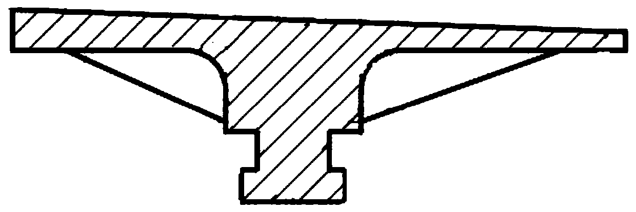 Machining method of axial flow type compressor stator blade flow channel plate