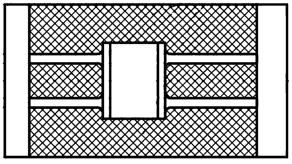 Machining method of axial flow type compressor stator blade flow channel plate