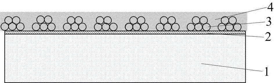 A kind of preparation method of metal quantum dot/organic semiconductor composite conductive channel thin film transistor