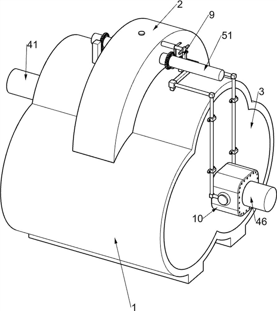 Electric control gear shifting device for new energy vehicle