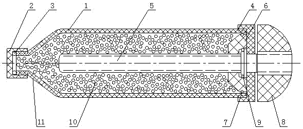 Production technology for soft particle baits and material pressing device for storing soft particle baits