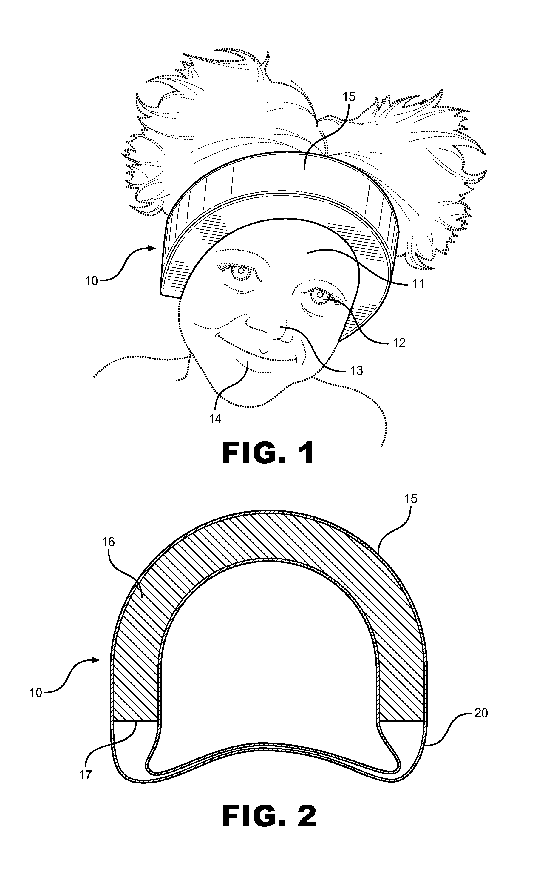 Absorbent Headband Device