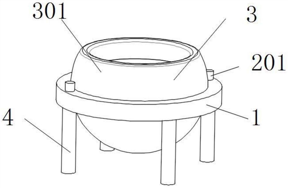 Fixed-point forcible entry device for house building