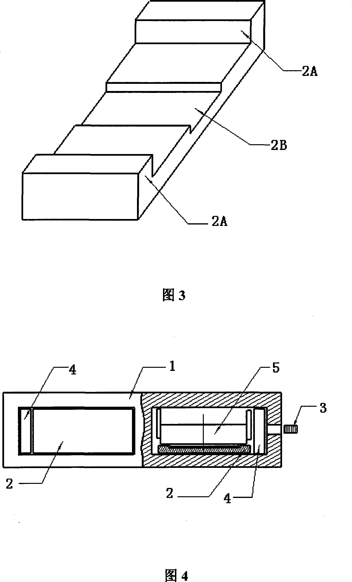 Ceramic double arrange packaging device high accelerate centrifugation experiment cramping apparatus