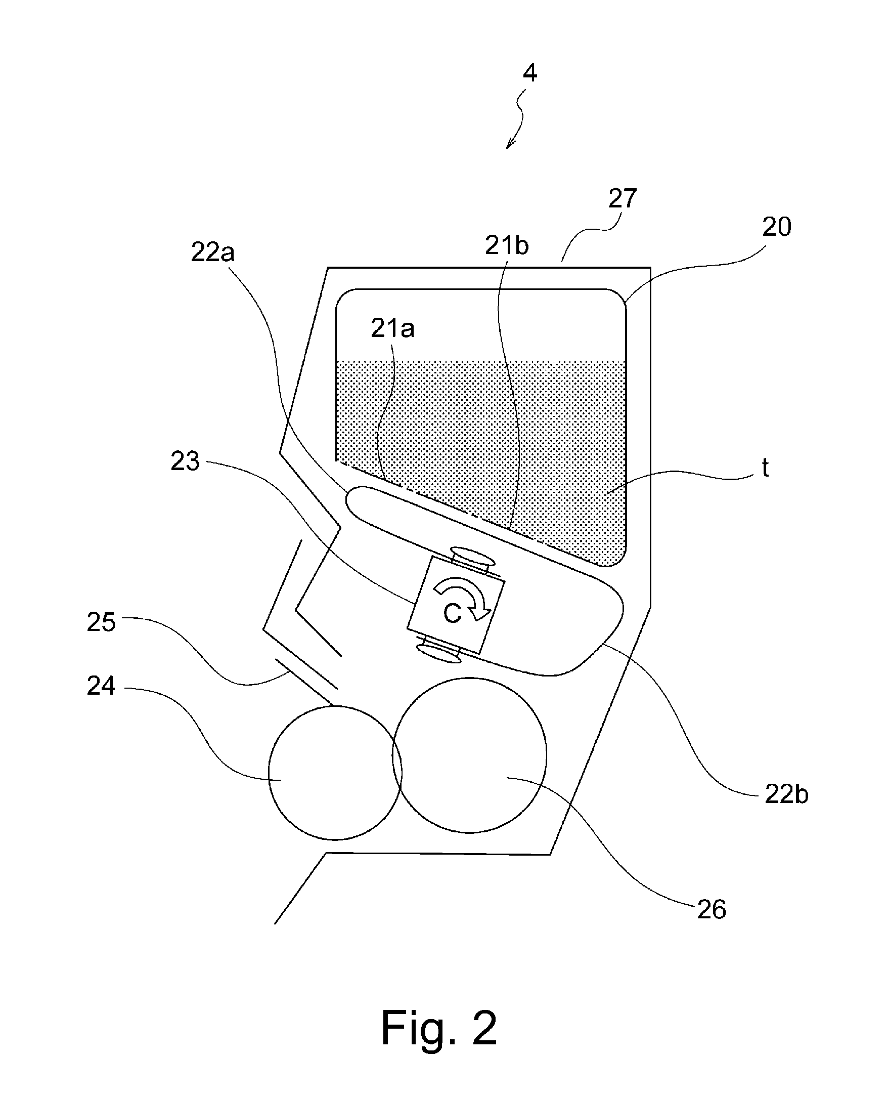 Developer accommodating unit, developing device, process cartridge and image forming apparatus