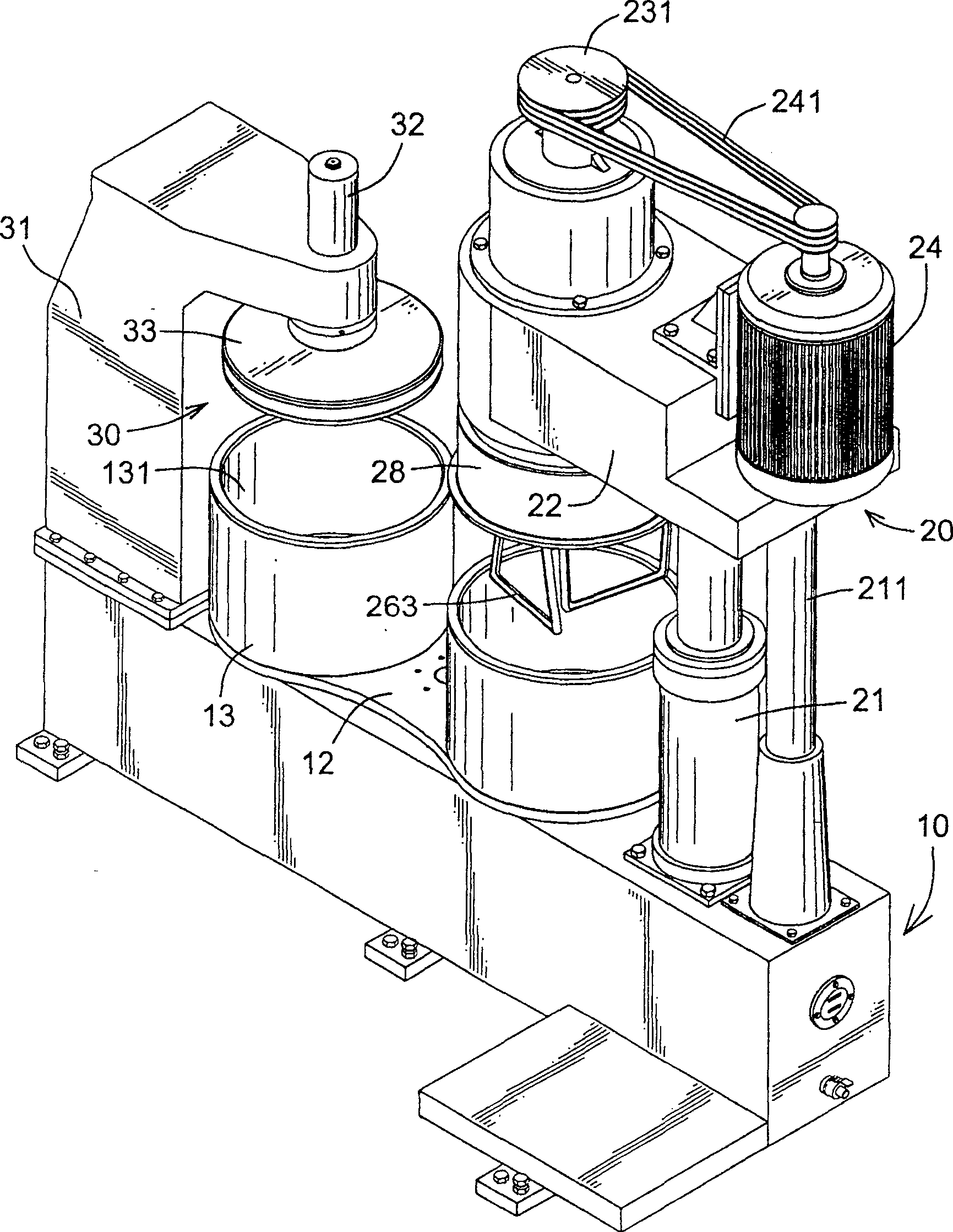 Liquid stirring machine