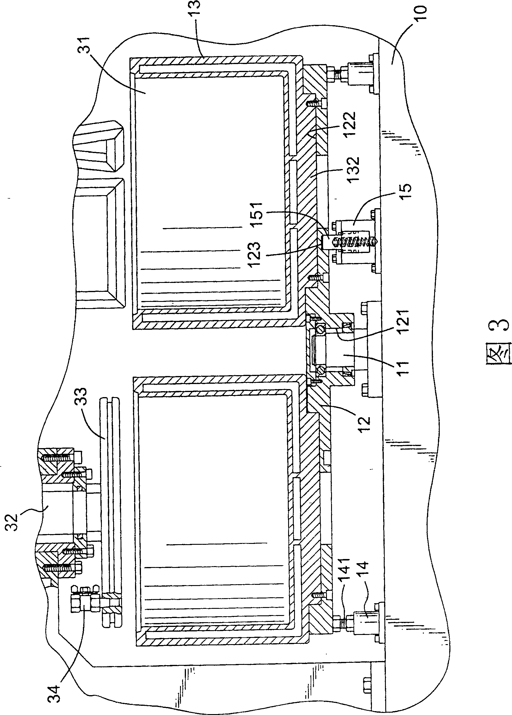 Liquid stirring machine