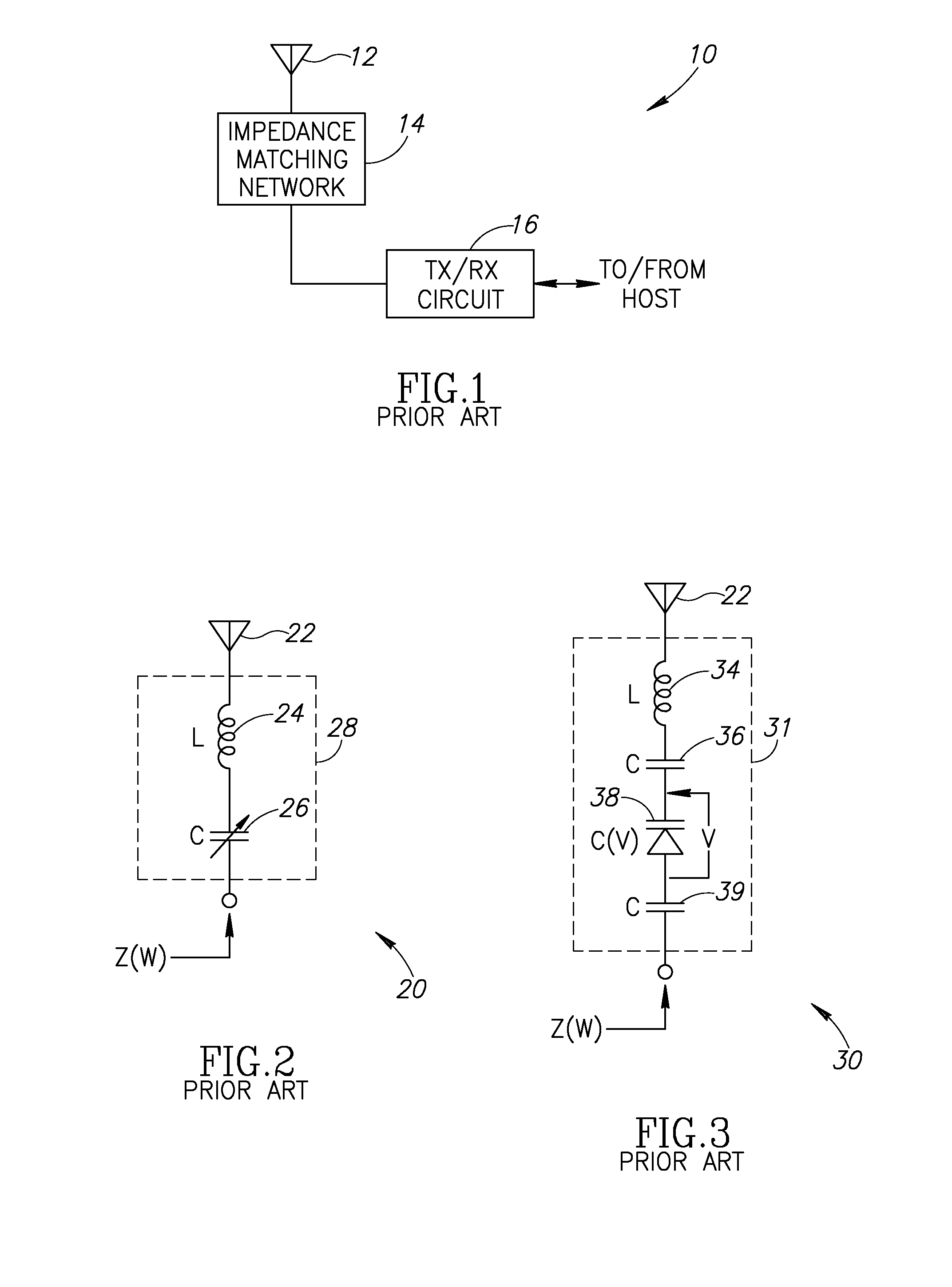 Digitally controlled antenna tuning circuit for radio frequency receivers