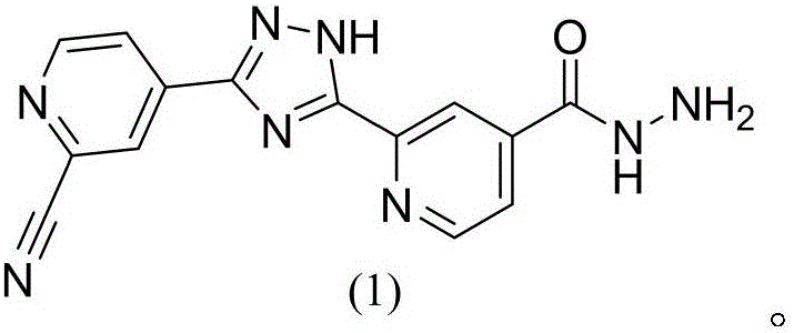 Topiroxostat impurity synthesis method
