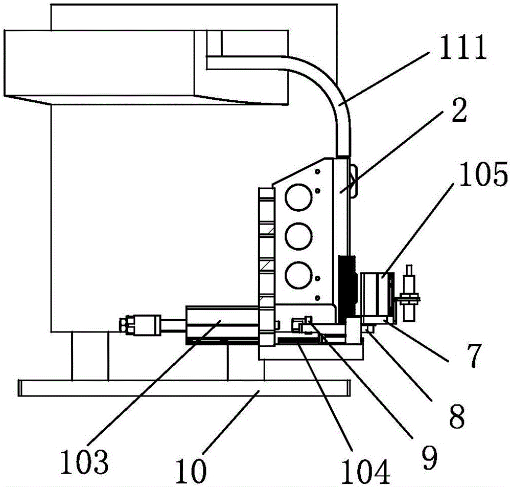 Motor jump ring plugging equipment