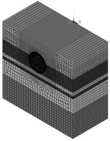 Road river-crossing tunnel underwater vibration noise prediction method