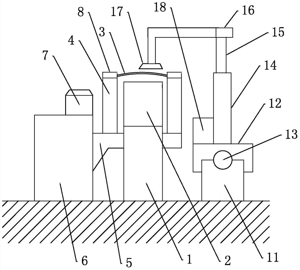 An automatic fish filleting machine