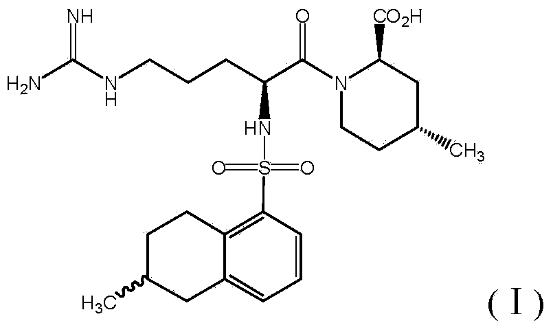 Preparation method of (2R, 4R)-4-pipecolines-2-ethyl formate compound