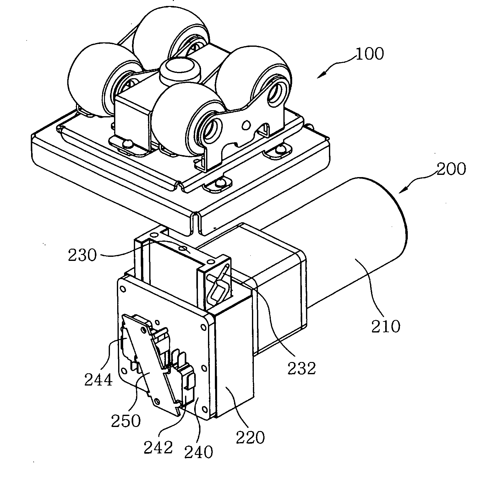 Thermoceramic lifter of thermotherapy apparatus