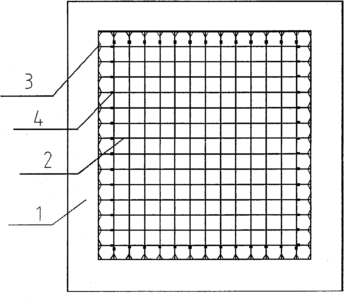 Foundation pit support and construction method for cement mixing pile inserted with Y type precast pile