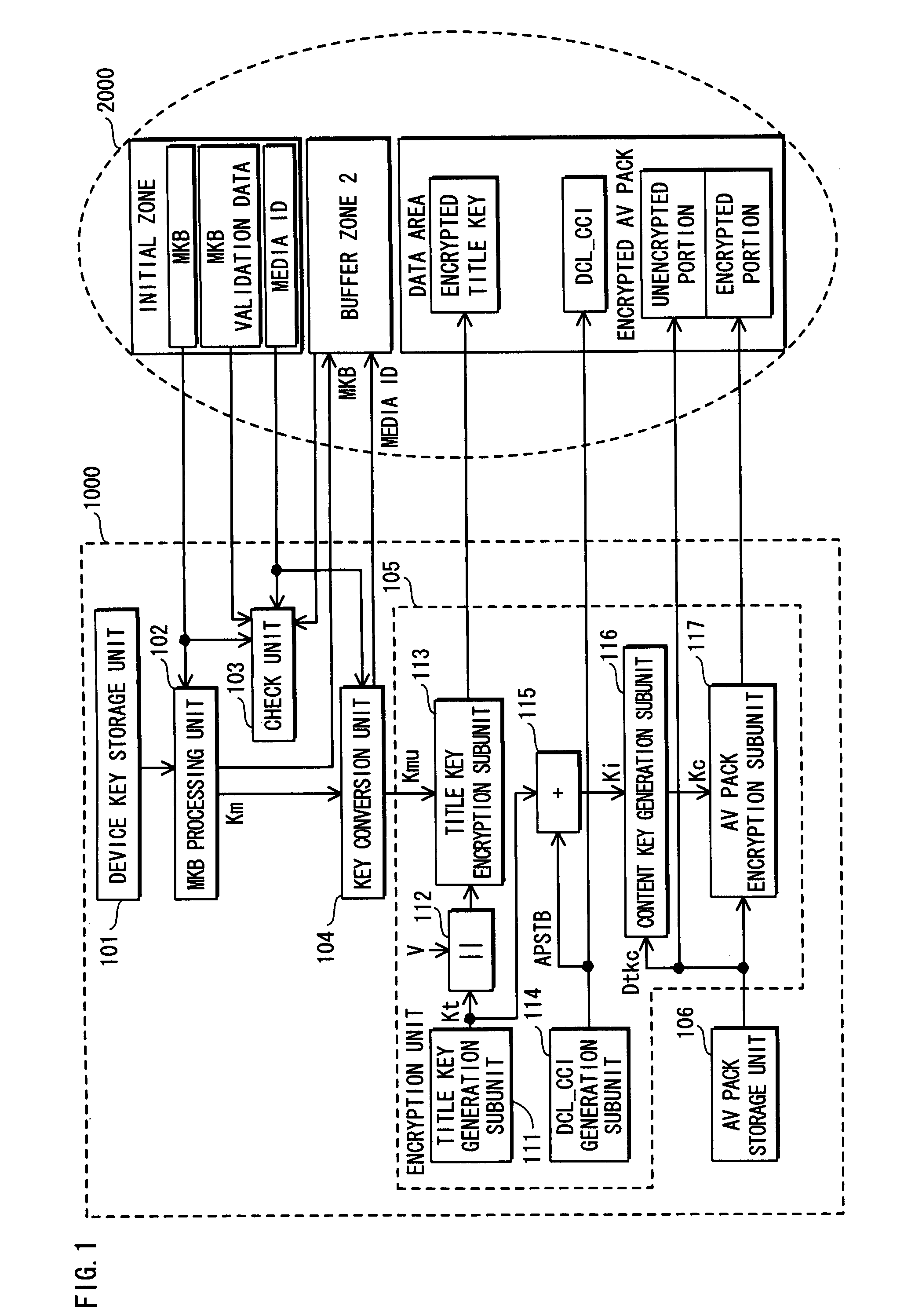 Recording device, replay device, integrated circuit, and control program