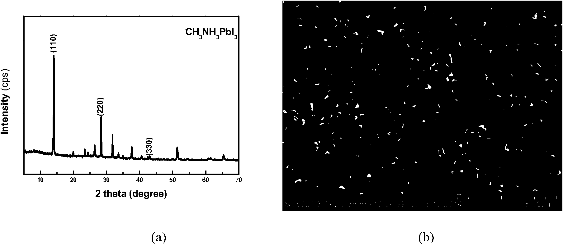 Chemical vapor deposition preparation method for perovskite solar cell