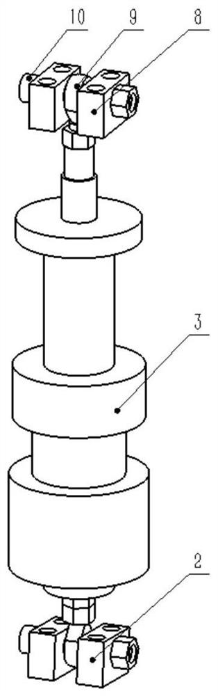 Semi-active control quasi-zero stiffness parallel mechanism vibration isolation device and control method