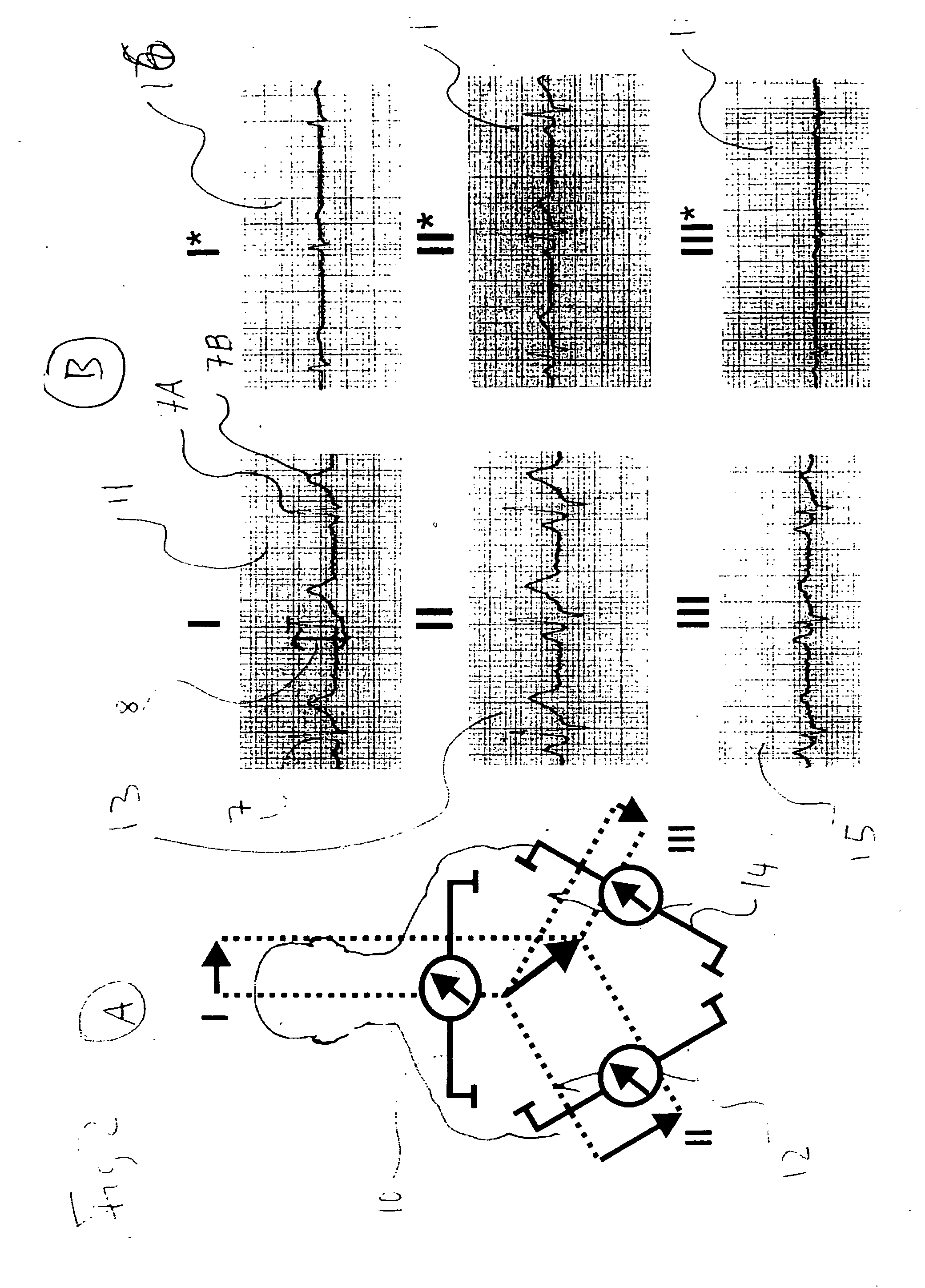 Method and device for using impedance measurements based on electrical energy of the heart