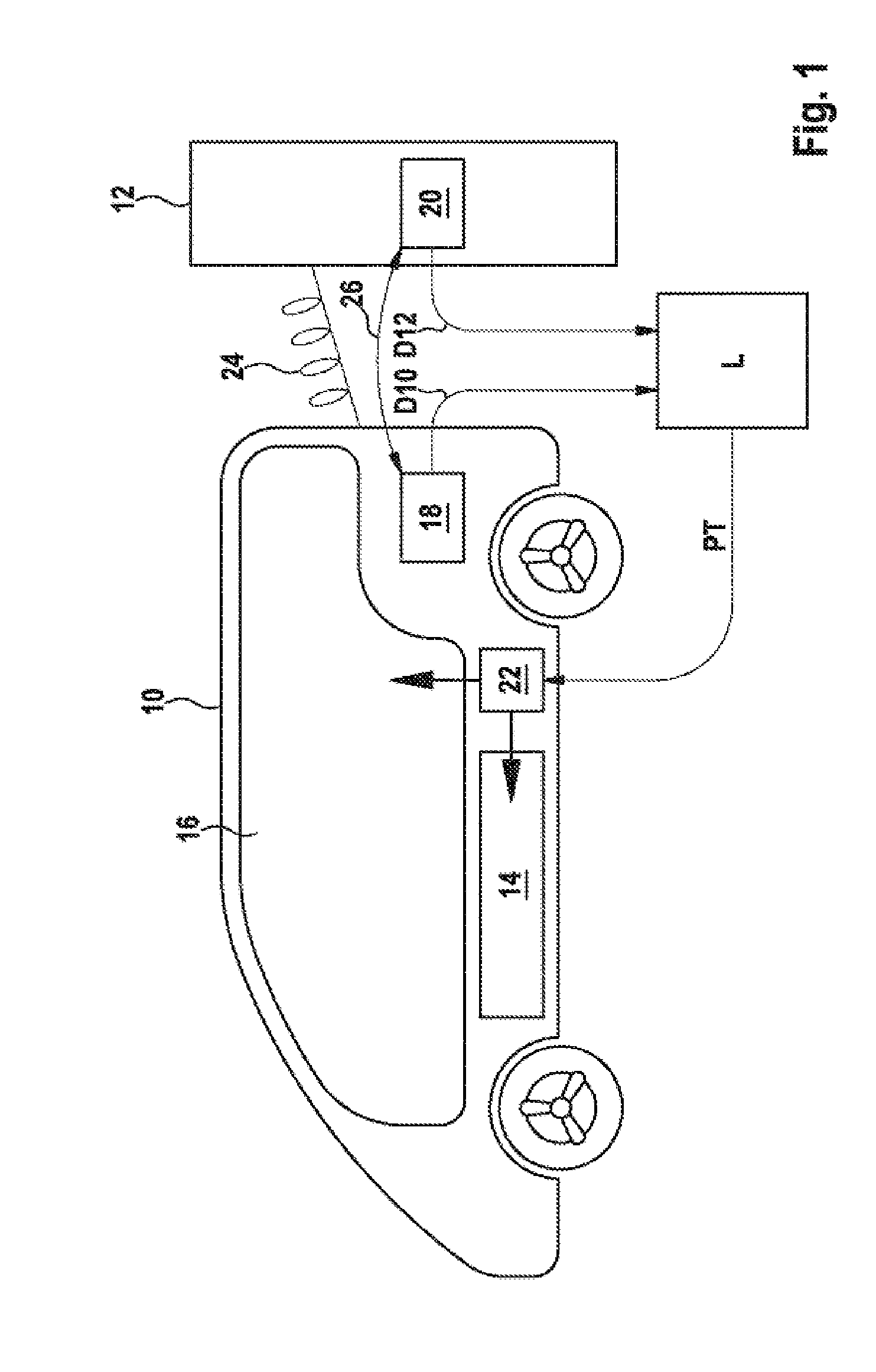 Method for controlling the temperature of a vehicle with at least a partial electric drive, vehicle and charging station
