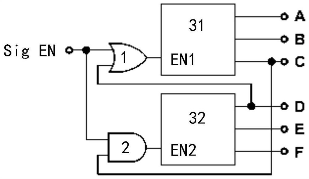 A kind of power-on control circuit of multiprocessor system on chip mpsoc