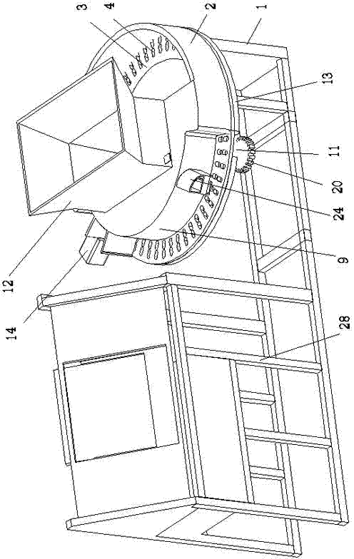 Automatic selection and elimination device for hollow capsule defect