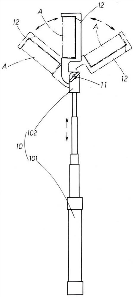 Portable electronic device positioner capable of operating in combination with selfie