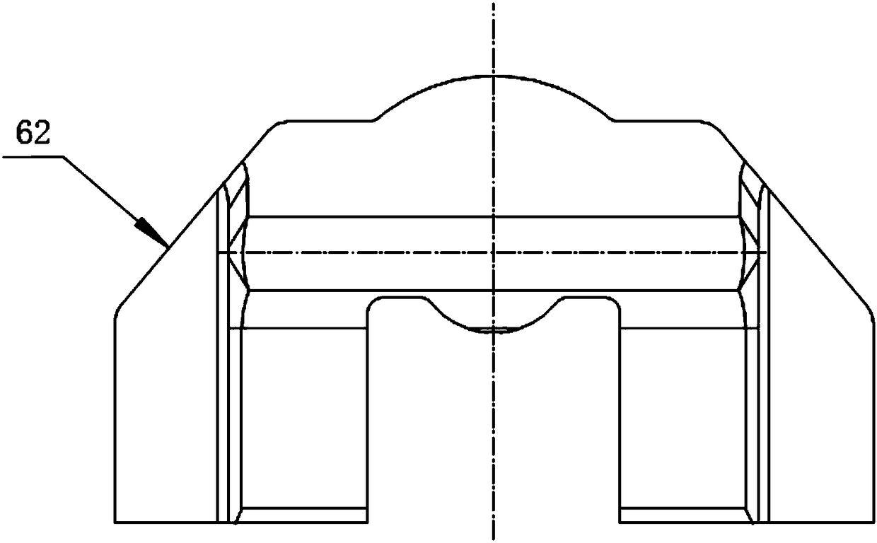 Blind slot force-enhancing synchronizing device