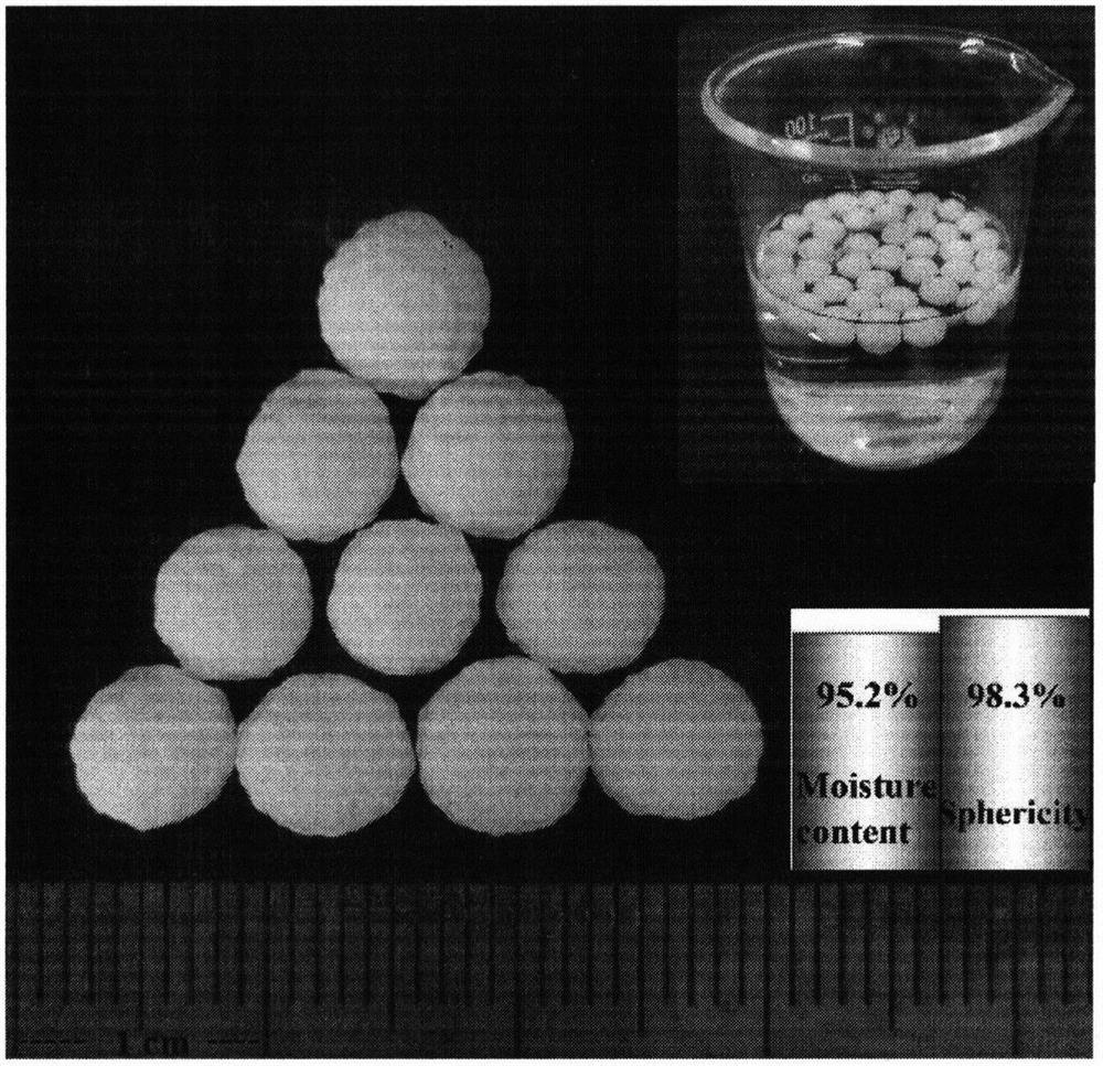 High-activity photochromic bismuth oxychloride/calcium alginate photocatalytic hydrogel microbead and preparation method thereof
