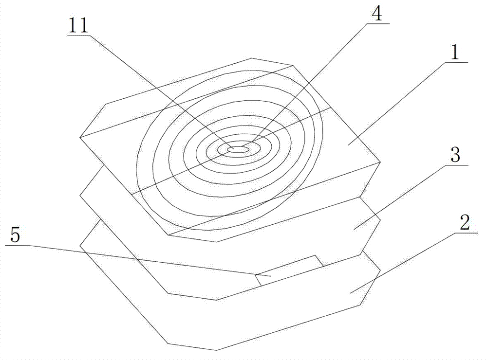 Diffuse type fine grid line cell