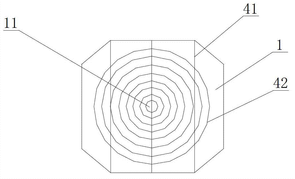 Diffuse type fine grid line cell