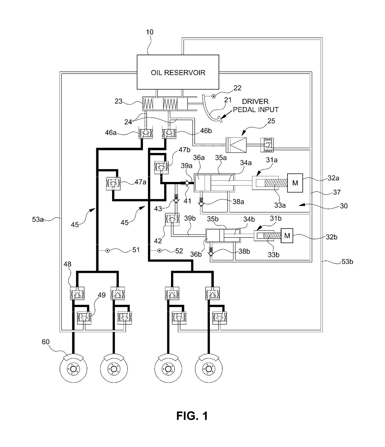 Electro-hydraulic brake system and method for controlling the same