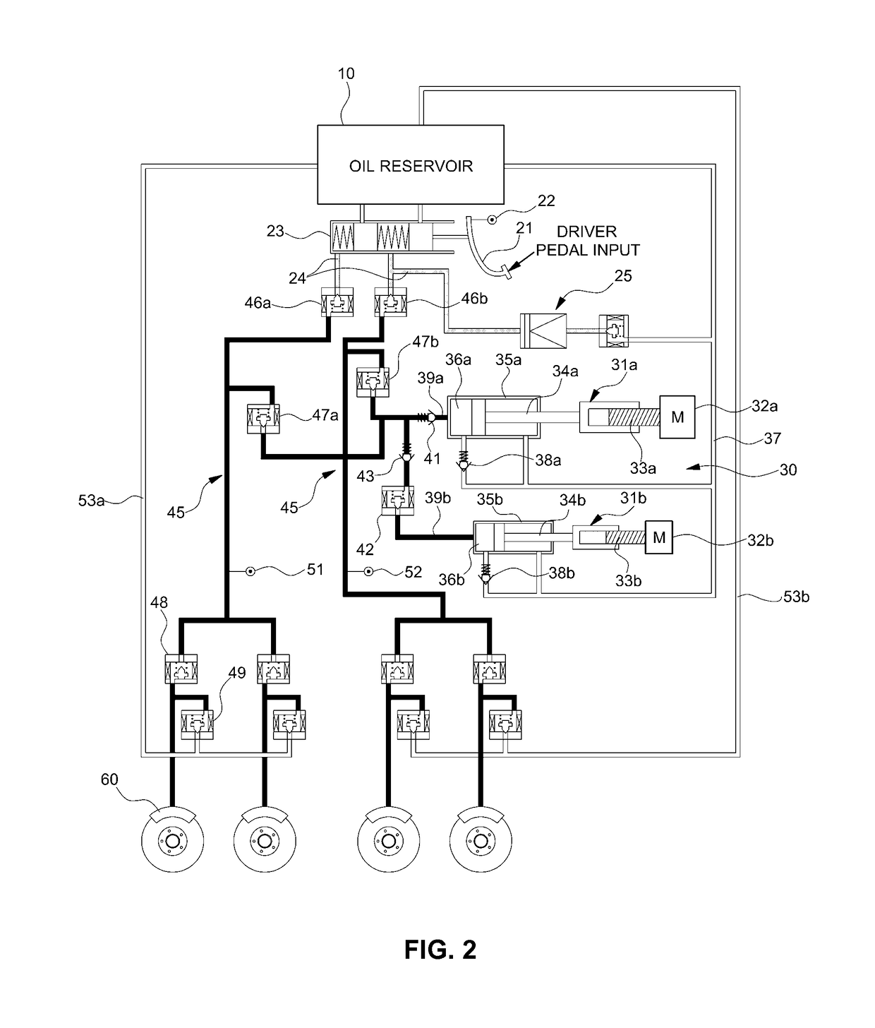 Electro-hydraulic brake system and method for controlling the same