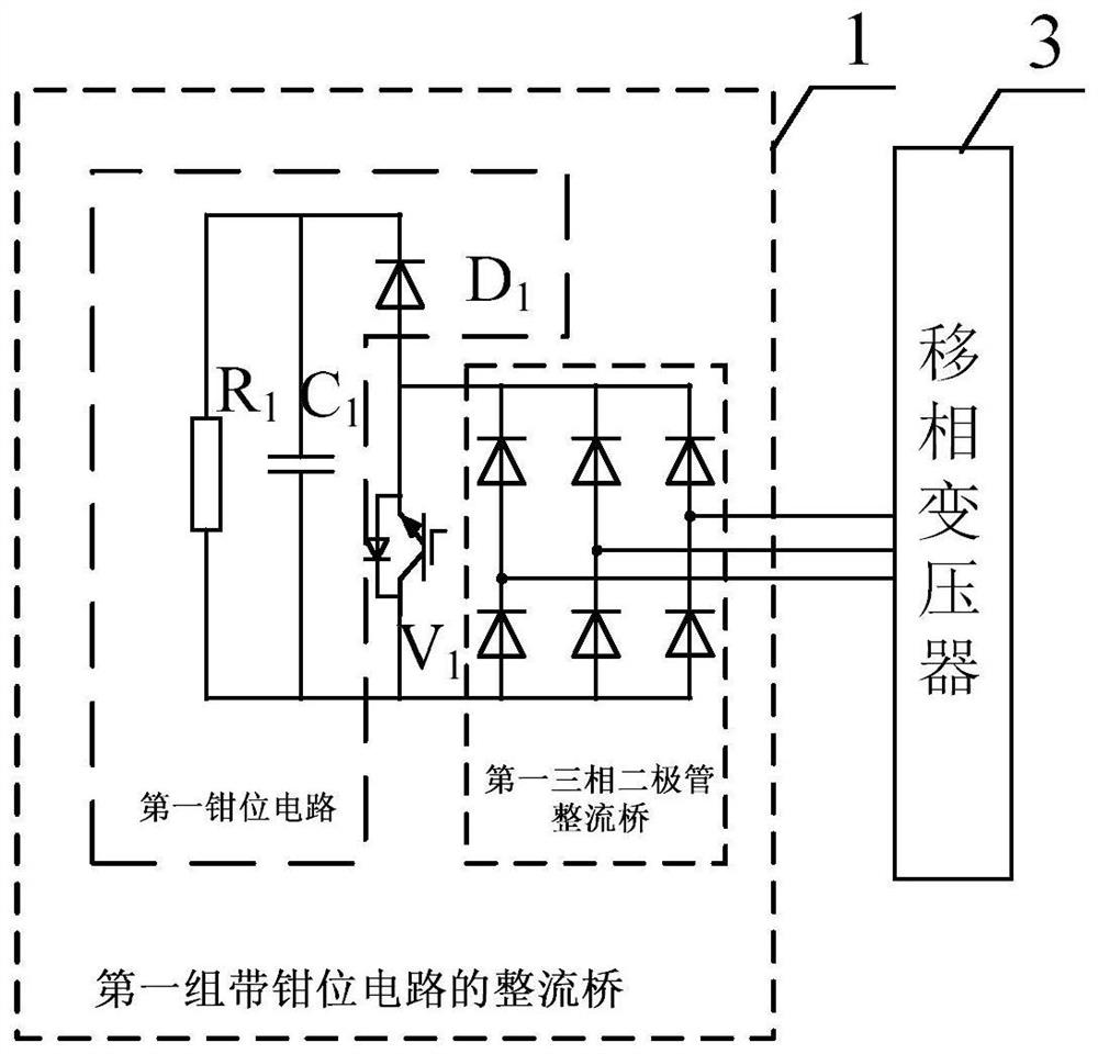 Simplified multi-pulse rectifier based on double-switch power electronic phase-shifting transformer