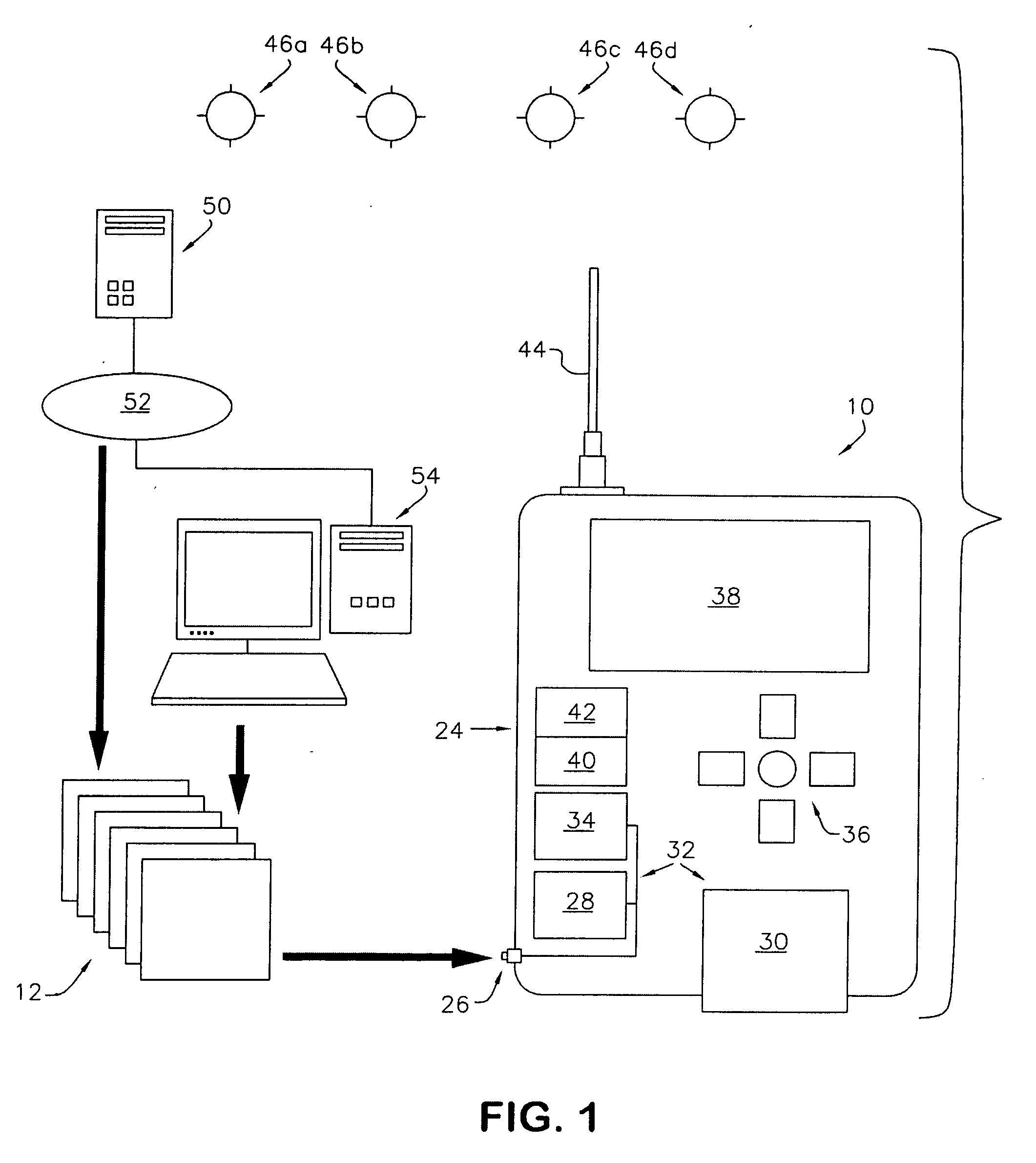 GPS device and method for displaying raster images