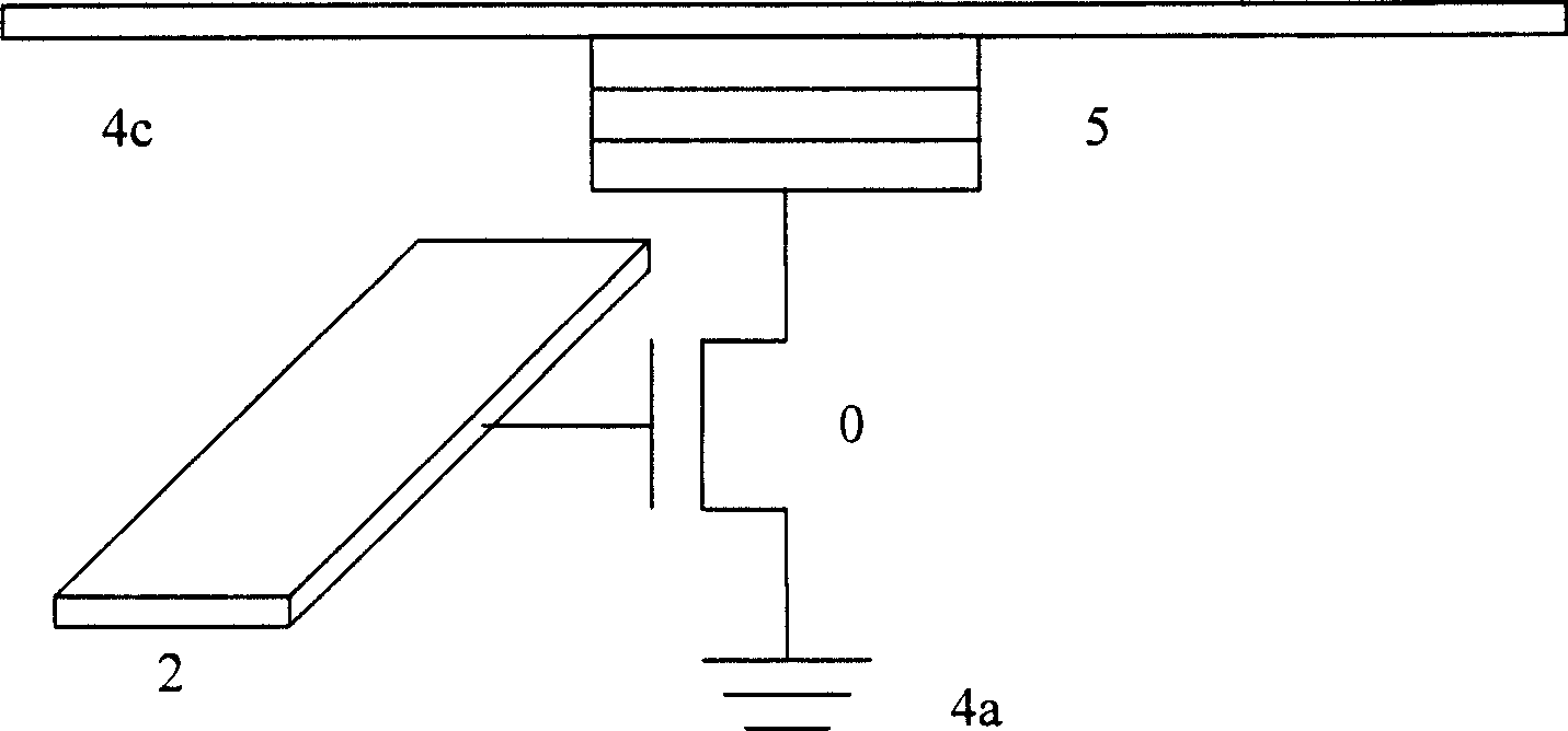 Magnetic random access storage based on closed magnetic multilayer film and control method