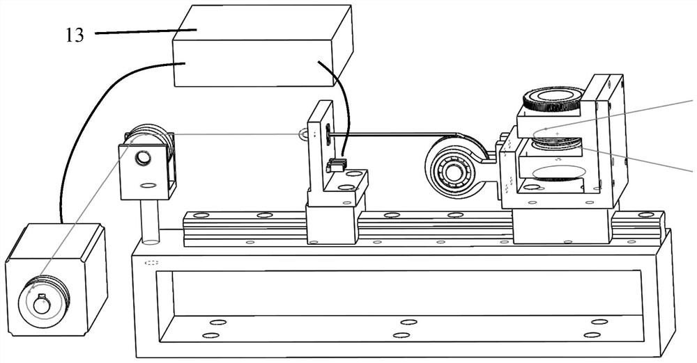 An electrode wire tension adjustment mechanism of a wire-cut electric discharge machine