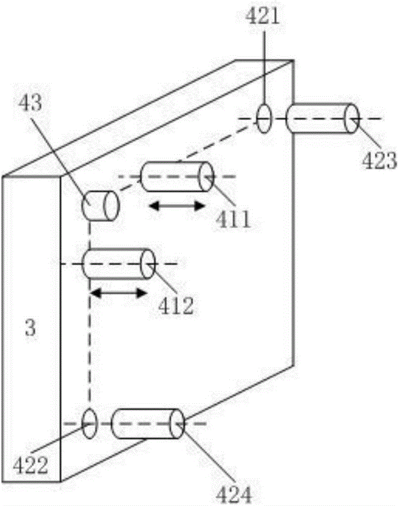 Portable array zeroing high precision large working distance auto-collimation device and method