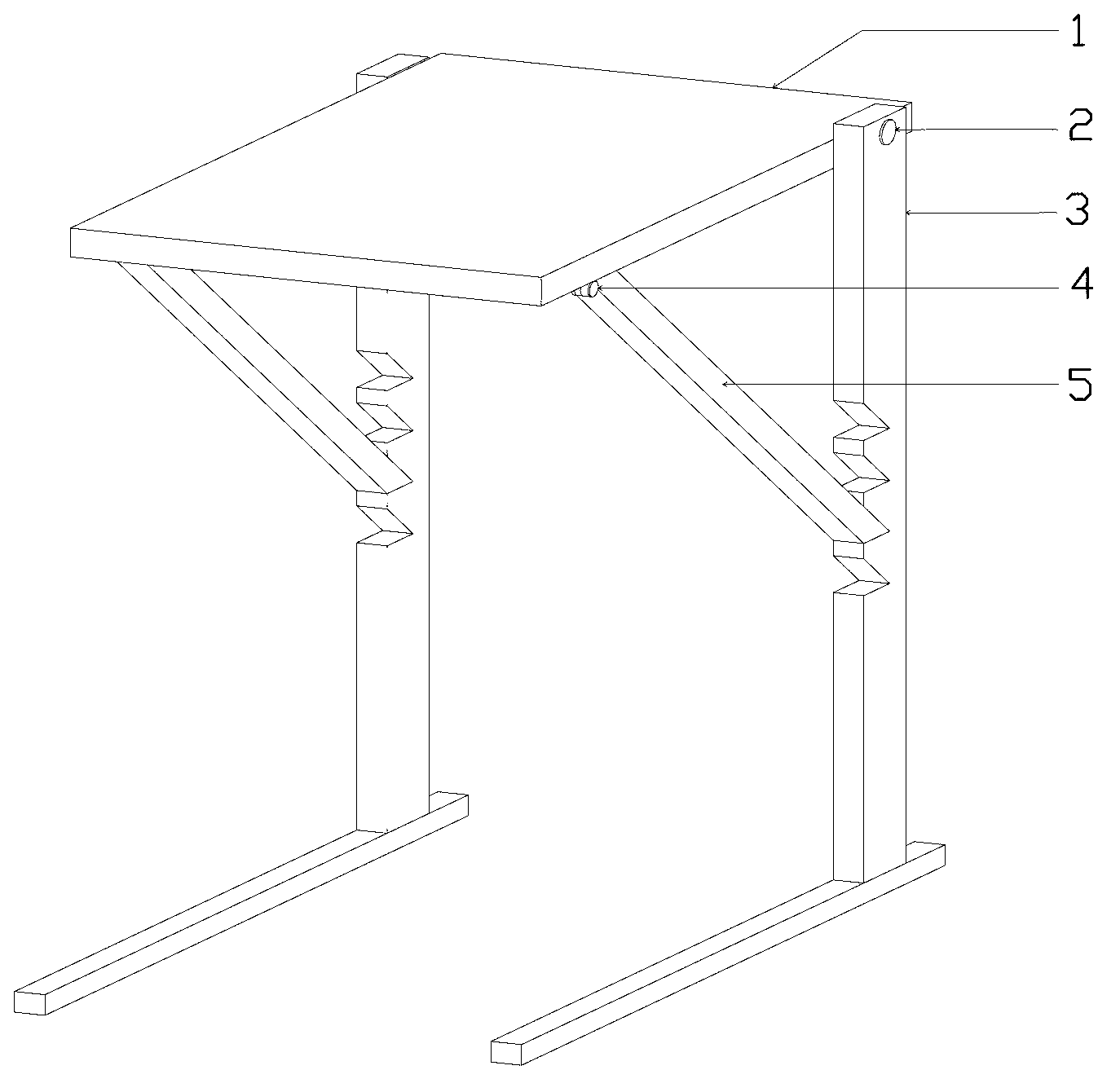 Foldable table