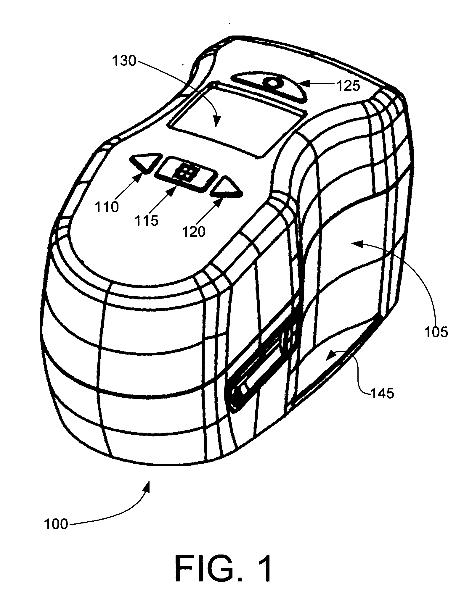 Methods and apparatuses for measuring print area using hand-held printer