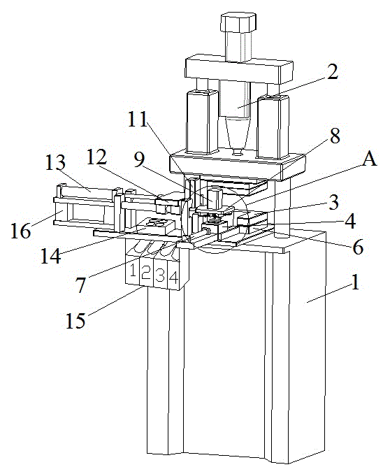 Forming machine for automobile lamp dimming motor mini turbine
