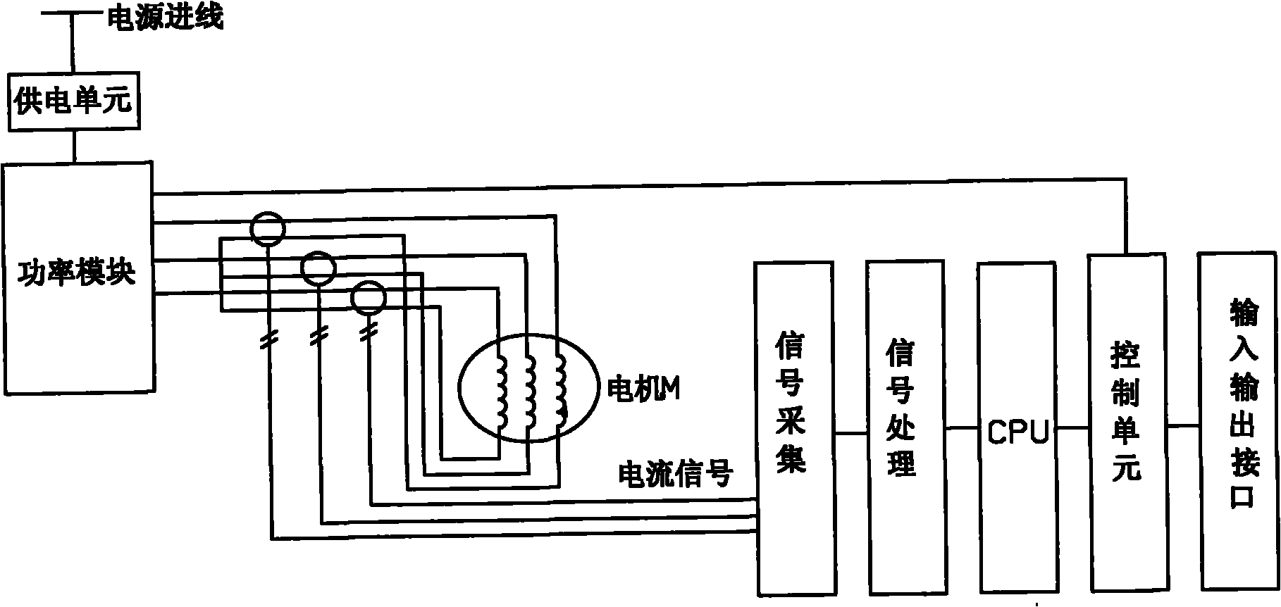 High voltage converter with differential protection