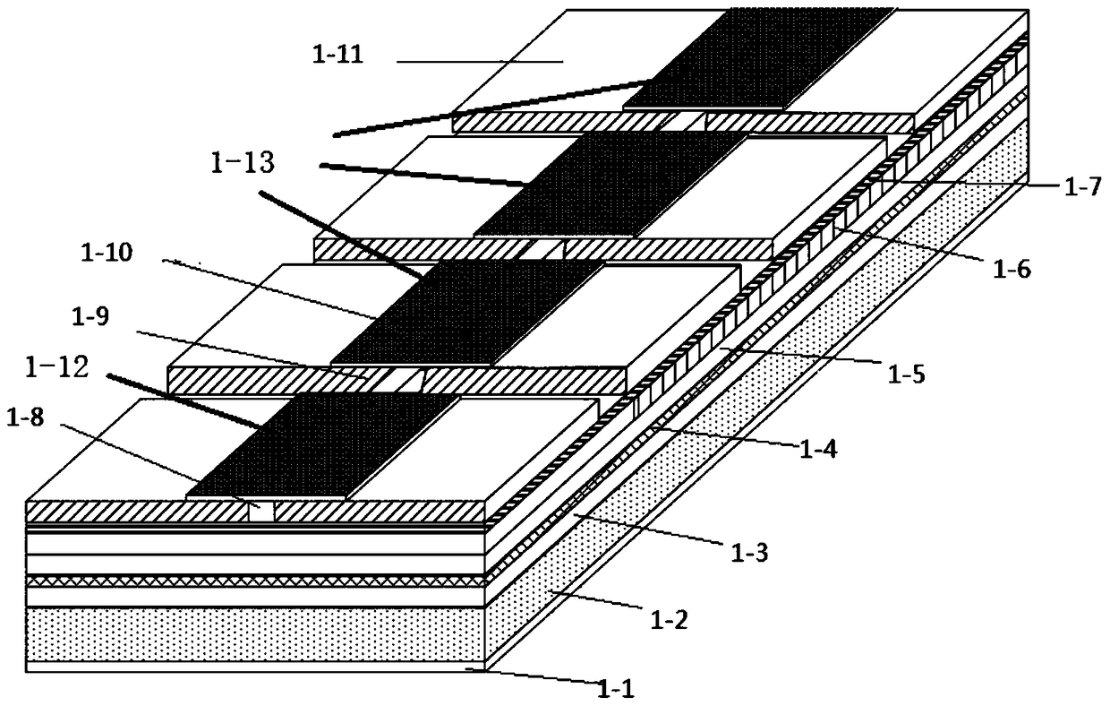 Low-cost tunable dfb semiconductor laser with integrated modulator and its preparation method