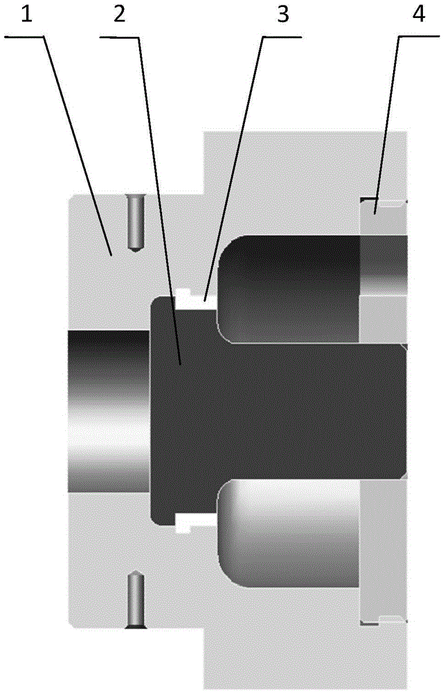 Artificial rainfall rocket projectile catalyst scattering device based on molten metal