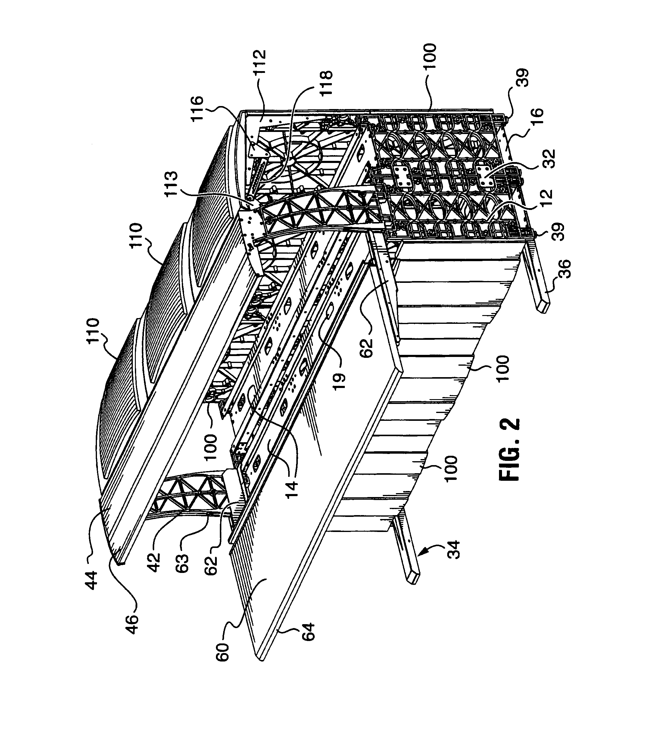 Console with positionally independent upper and lower halves