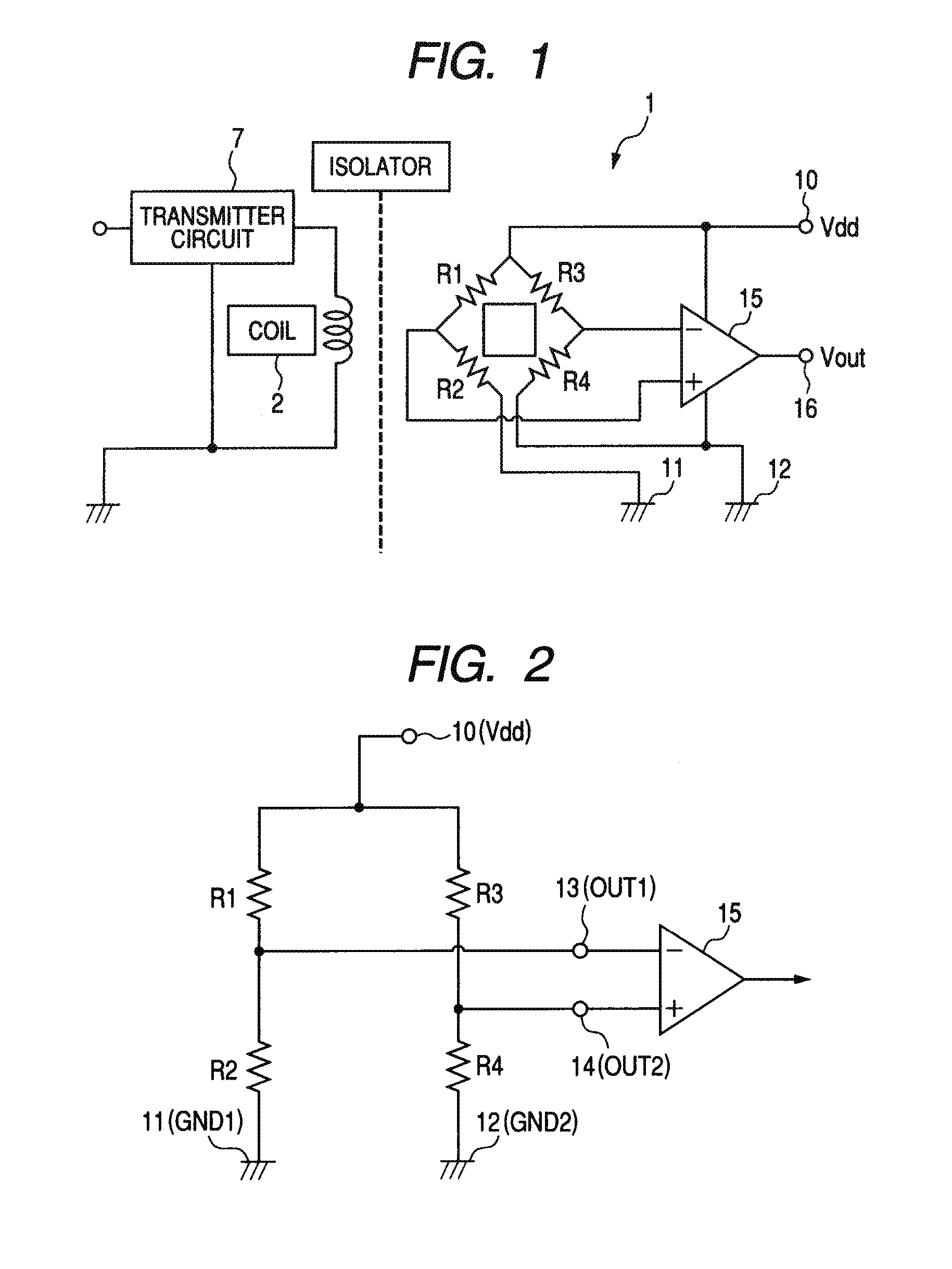 Magnetic coupling type isolator