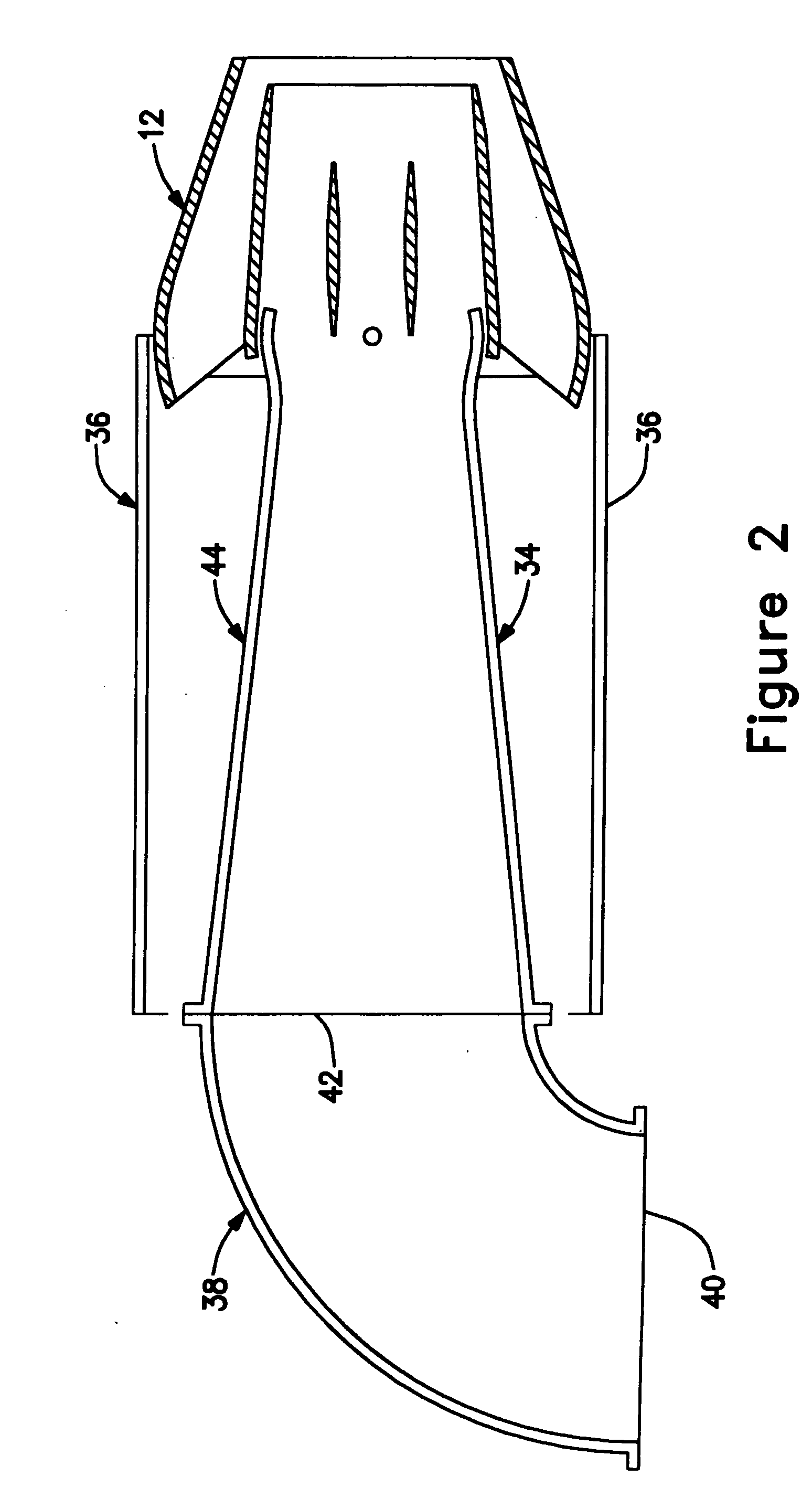 Fuel nozzle for a fossil fuel fired combustion arrangement