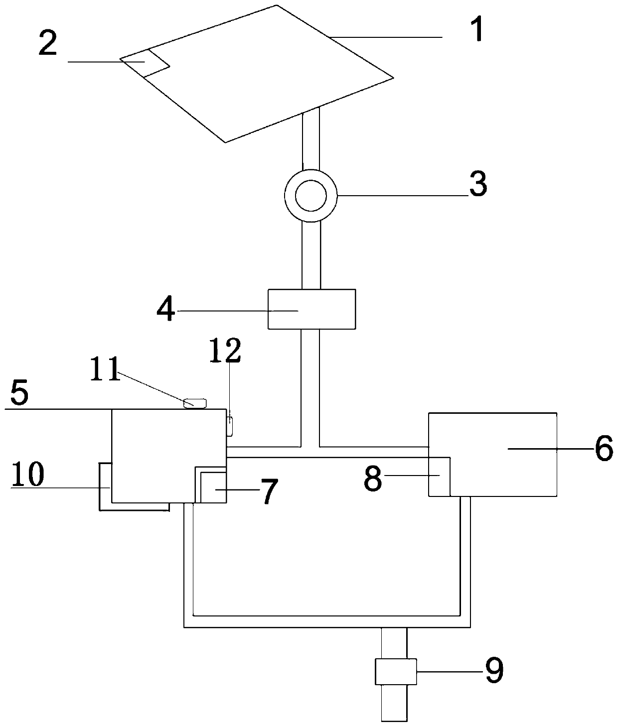 A solar photovoltaic, photothermal and refrigeration integrated machine