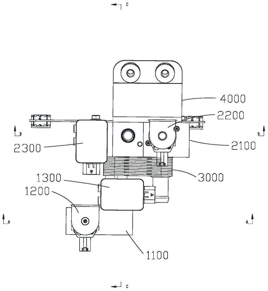 Thermal management device and valve module