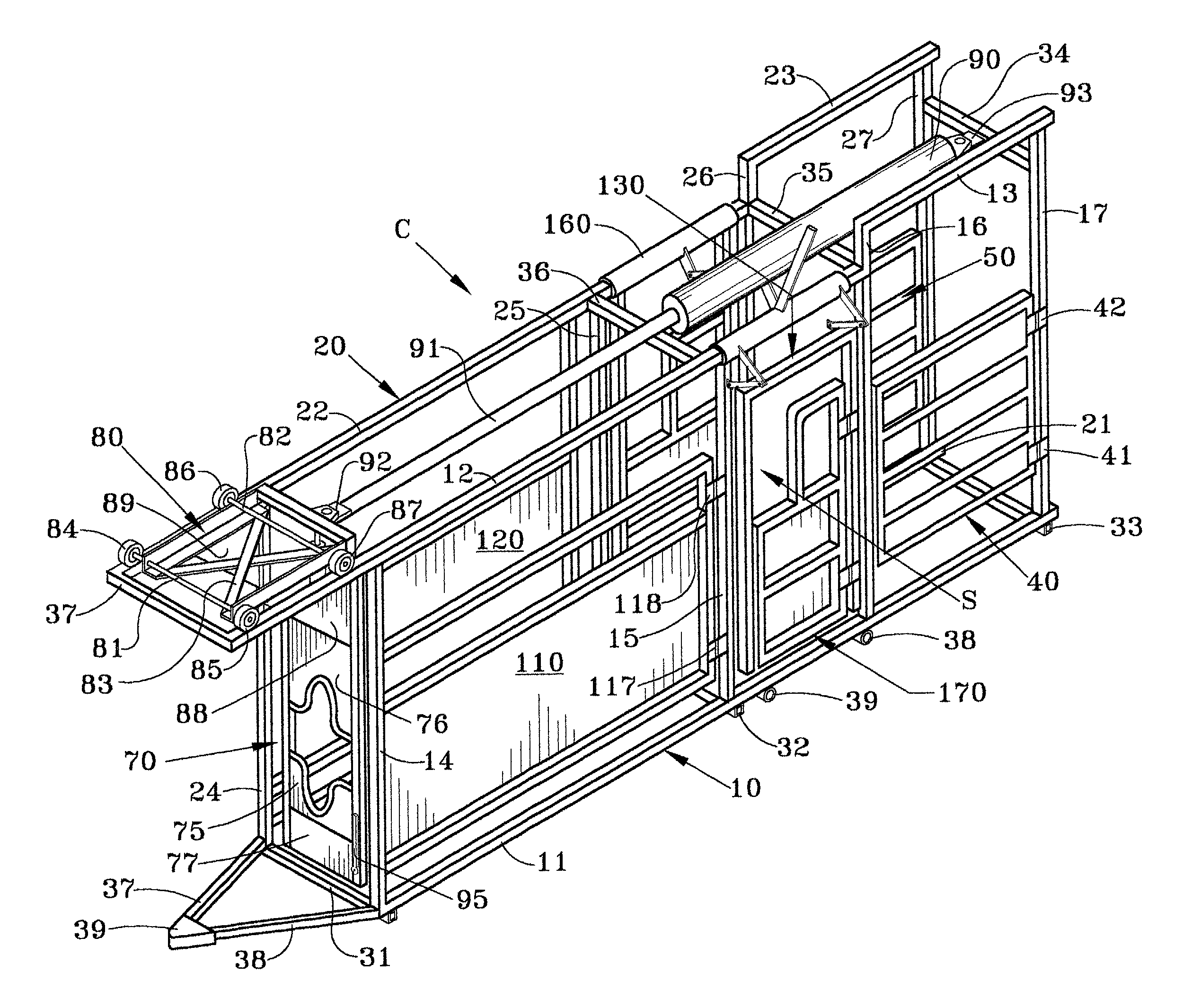 Livestock chute